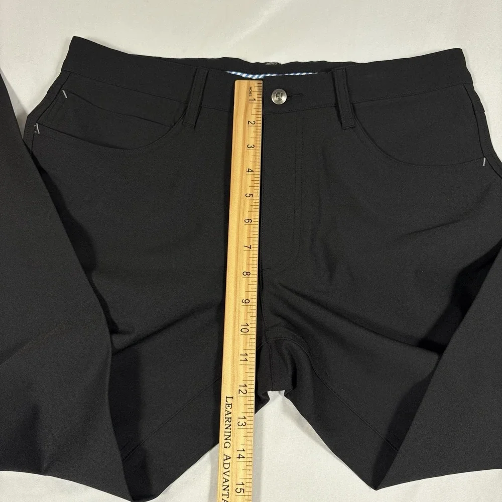 FootJoy Pants Mens 32x32 Black 5 Pocket Performance Golf Athletic Fit Stretch